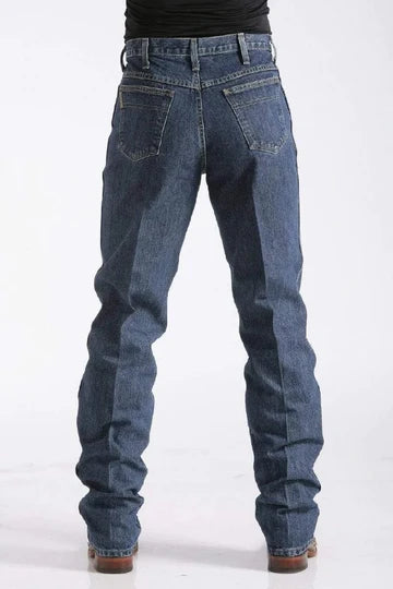 Cinch Men's Green Label Tapered Leg Jeans - Dark Stonewash
