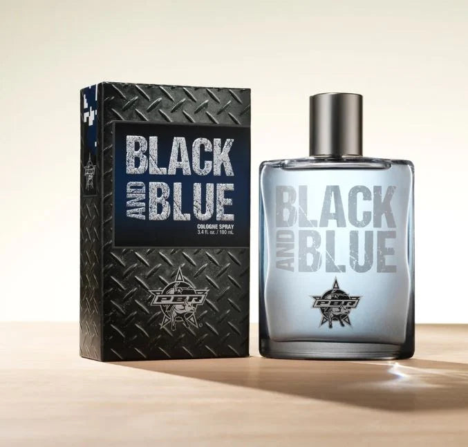 Tru Western Men's PBR Black and Blue Eau de Cologne 100ml