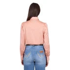Wrangler Womens Scarlet Long Sleeve Shirt - Pink