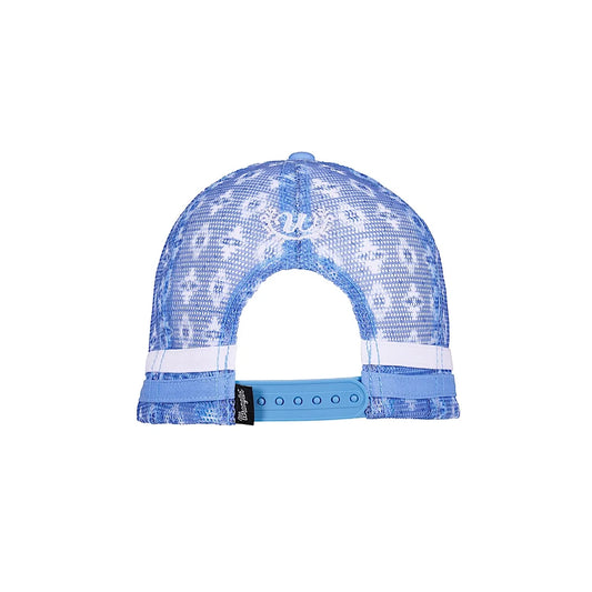 Wrangler Lilly High Profile Trucker Cap - Light Blue
