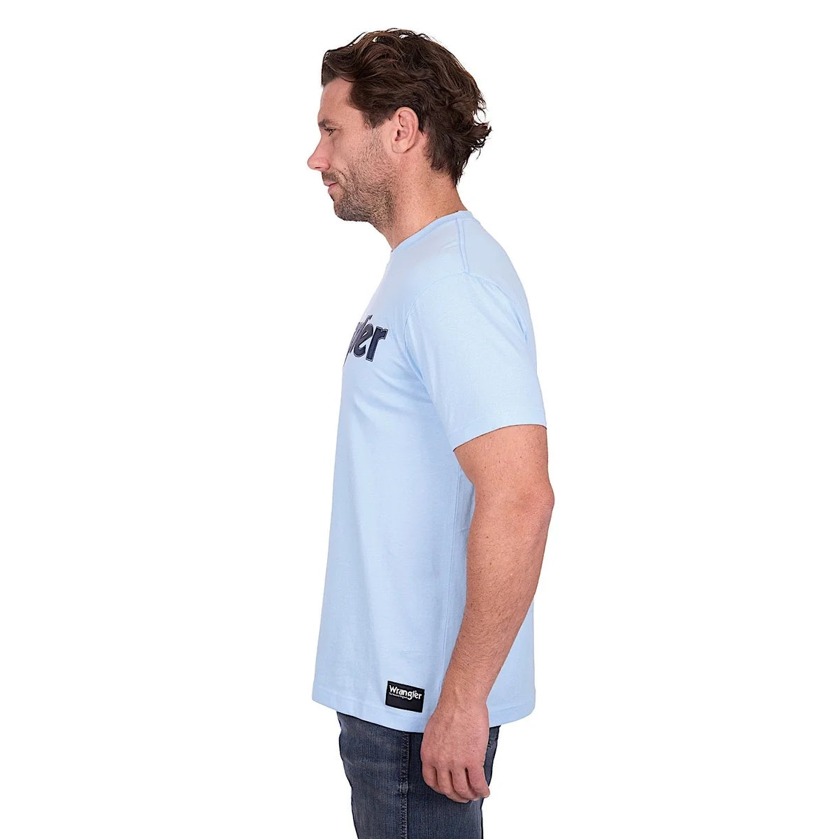 Wrangler Men's Blake T-Shirt - Light Blue