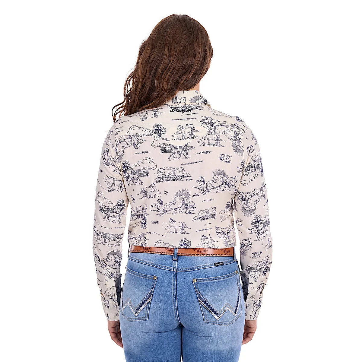 Wrangler Womens Ivory Shirt - Cream