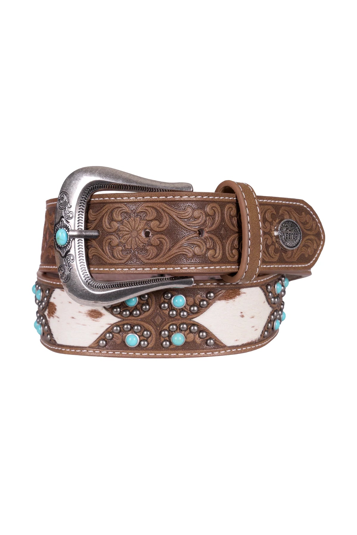 Pure Western Stacey Belt - Tan