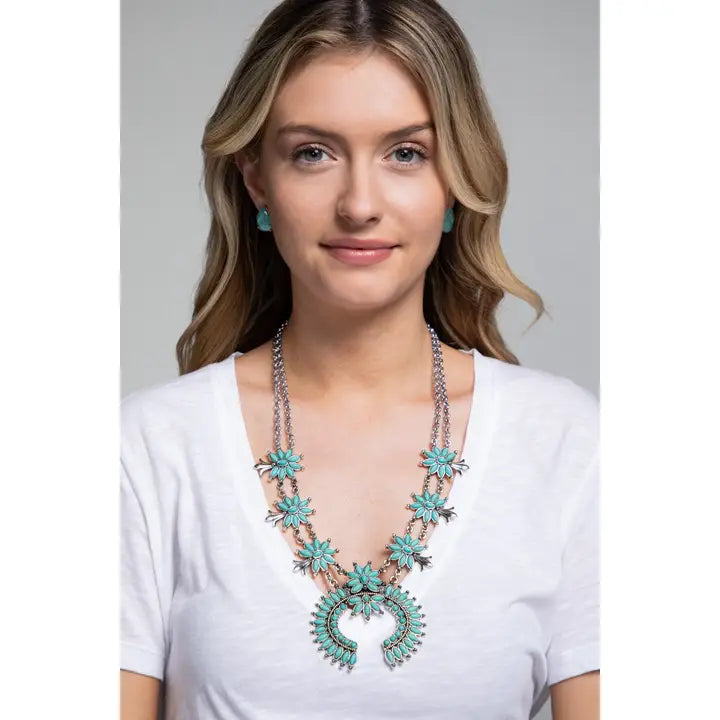 Squash Blossom Necklace Molly