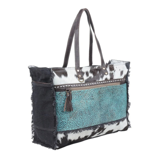 Myra Sea Grass Weekender Bag
