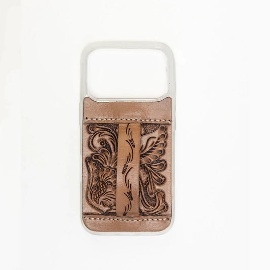 Toolcrest Handtooled iPhone 17 Pro Mobile Case