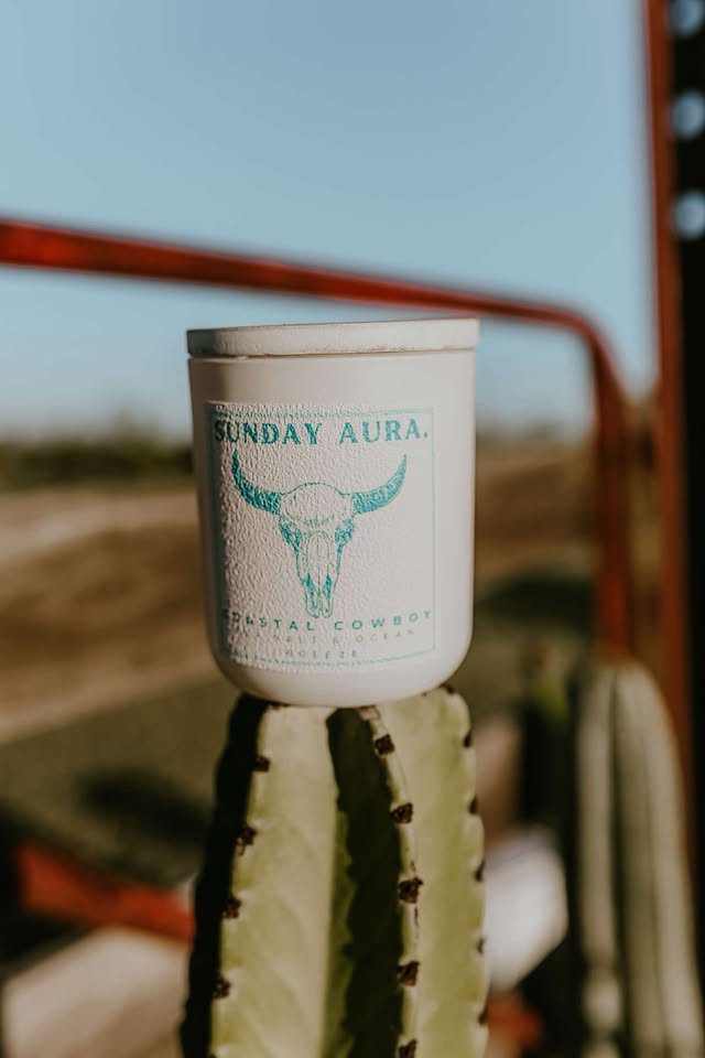 Sunday Aura Candles - Coastal Cowgirl