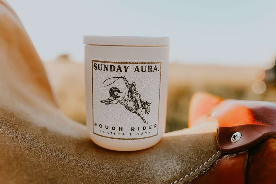 Sunday Aura Candles - Rough Rider