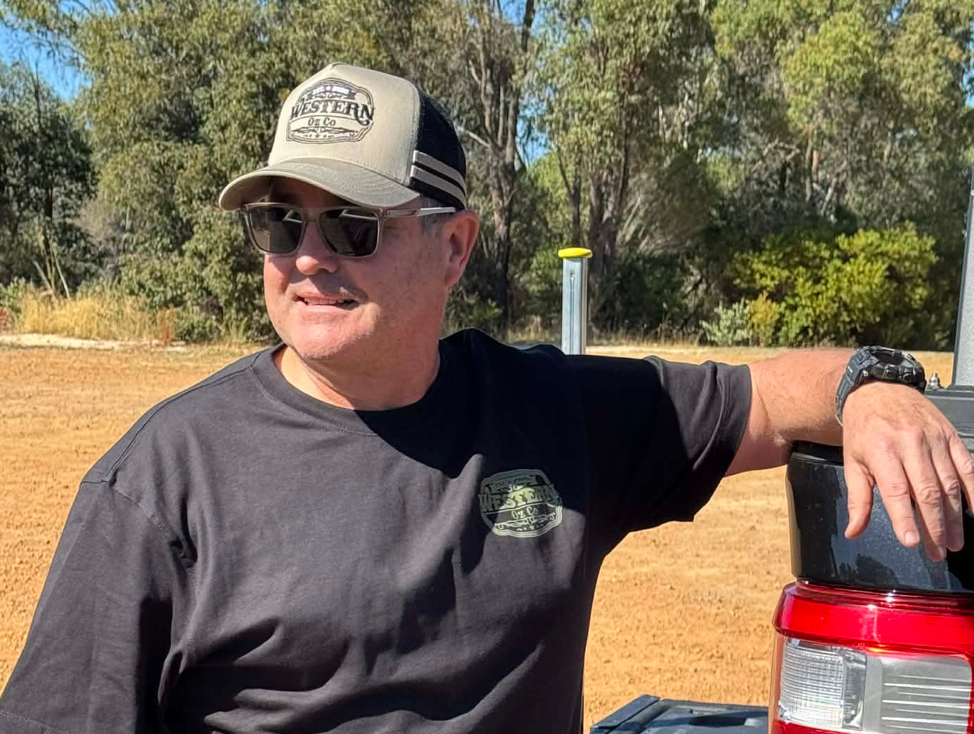 Western Oz Co Trucker Hats