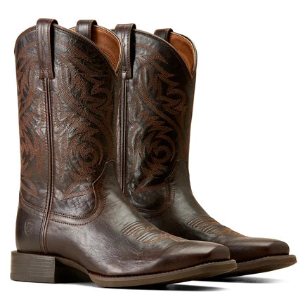 Ariat Men's Sport Herdsman Boots - Burnished Chocolate