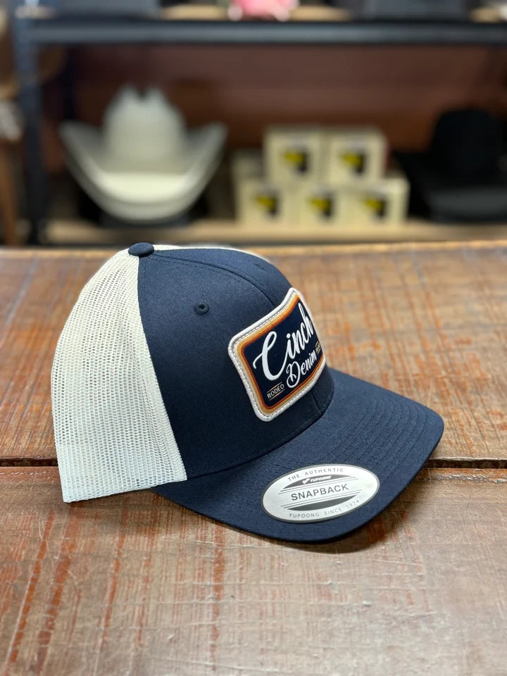 Cinch Ladies Retro Trucker Cap - Navy/White