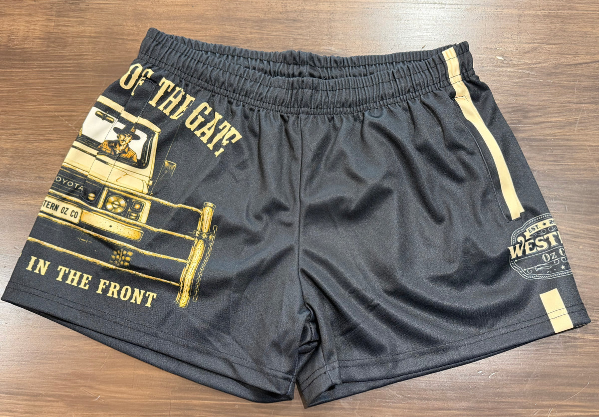 The Fate Of The Gate Men's Footy Shorts - Black
