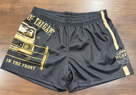 The Fate Of The Gate Men's Footy Shorts - Black