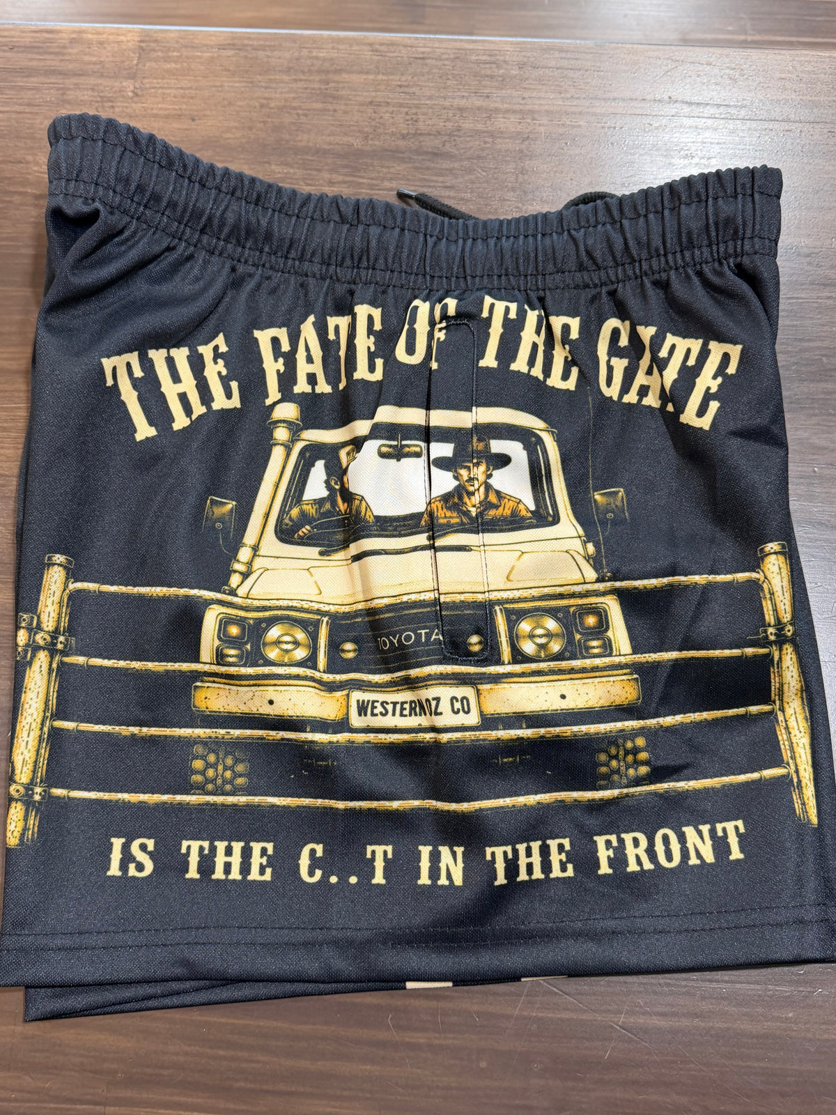 The Fate Of The Gate Men's Footy Shorts - Black