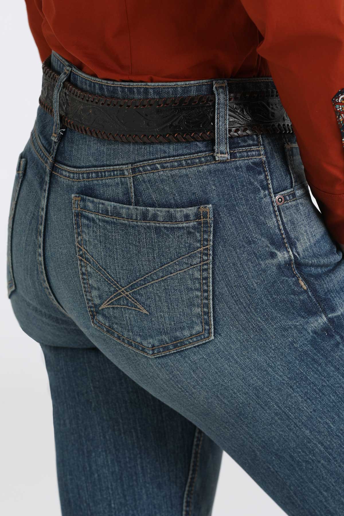 Cinch Women's Lynden Moderate Slim Fit Trouser Jeans