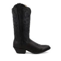Twisted X Womens 12 Inch Western Boot - Black/Black