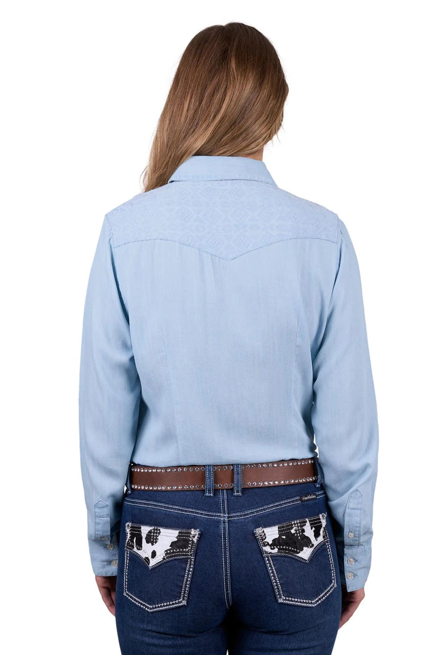 Pure Western Womens Wanda LS Shirt