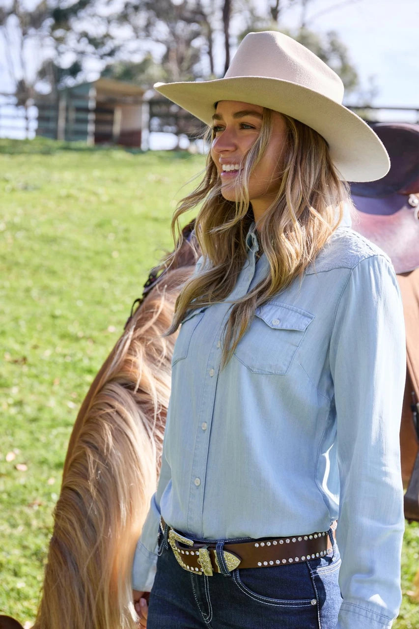 Pure Western Womens Wanda LS Shirt