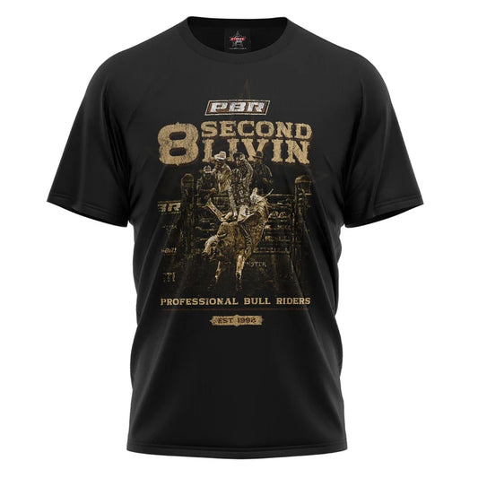 Men's PBR "8 second Livin" T-Shirt