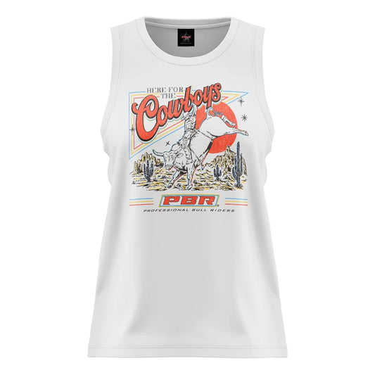 PBR 'Here for the Cowboys' Womens Tank