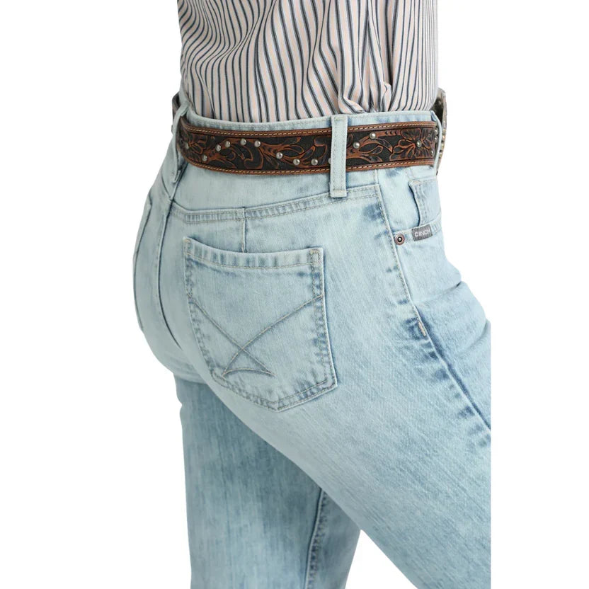 Cinch Women's Lynden Light Wash Trouser