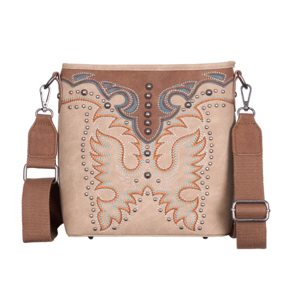 Pure Western Neve Crossbody Bag Natural/Tan