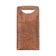 Cypress Field Hairon Leather Wine Bottle Holder in Shadow Cream Chestnut Brown