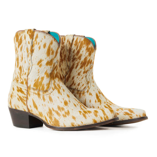 Cowdie Western Hairon Leather Boots