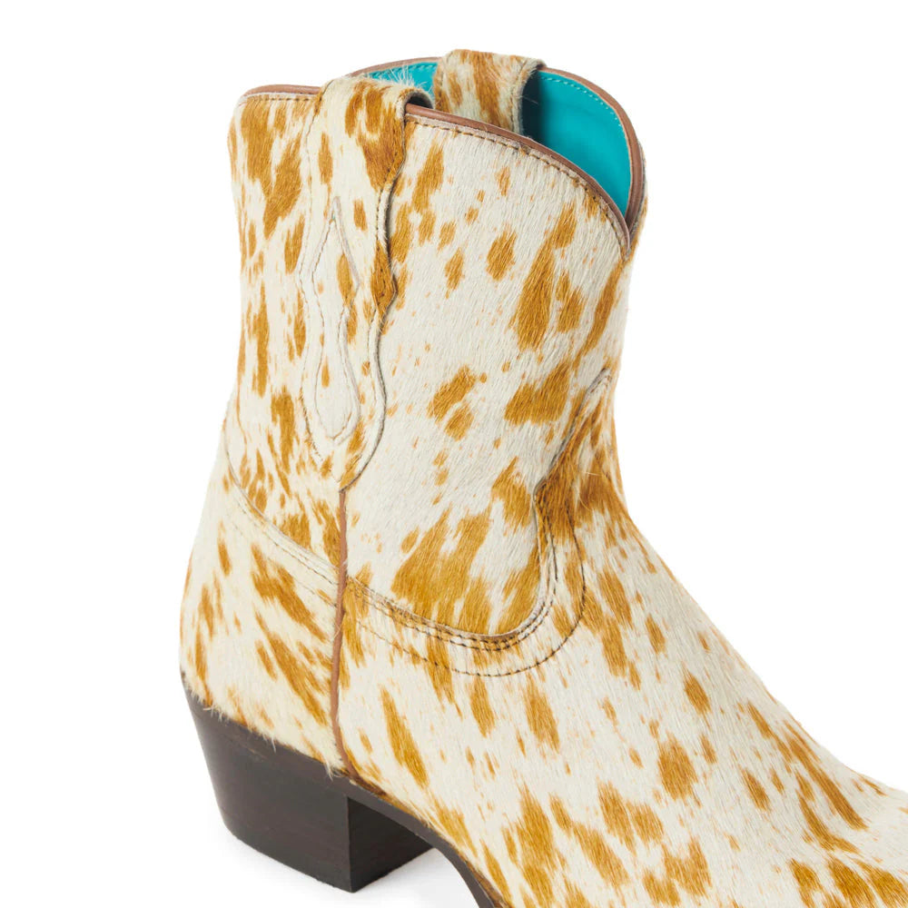 Cowdie Western Hairon Leather Boots
