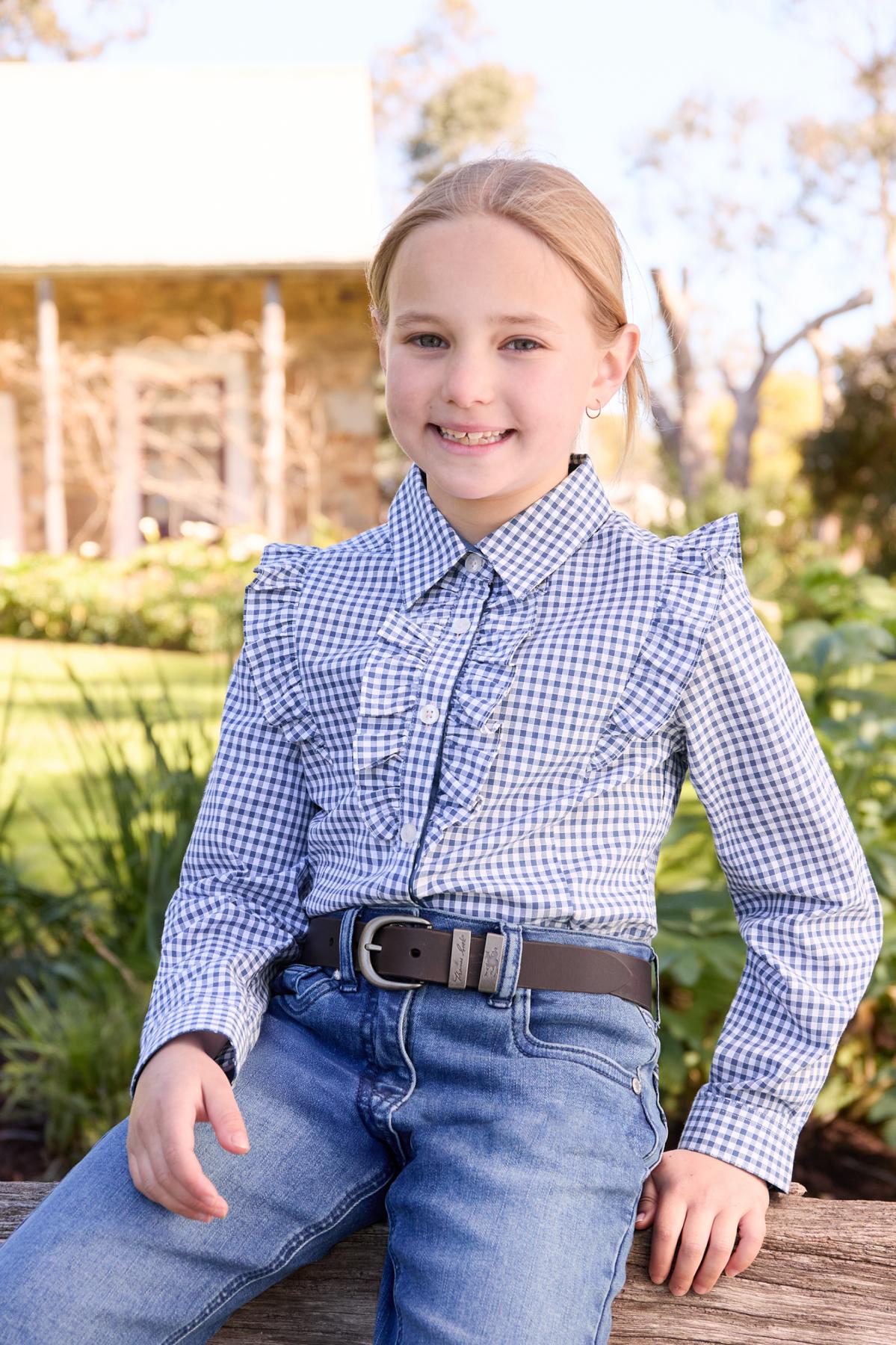 Girl's Thomas Cook Nora Long Sleeve Shirt