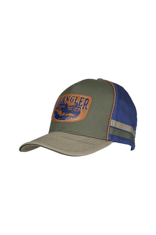 Wrangler Fritz High Profile Full Back Cap - Cypress/Tan