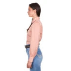 Wrangler Womens Scarlet Long Sleeve Shirt - Pink