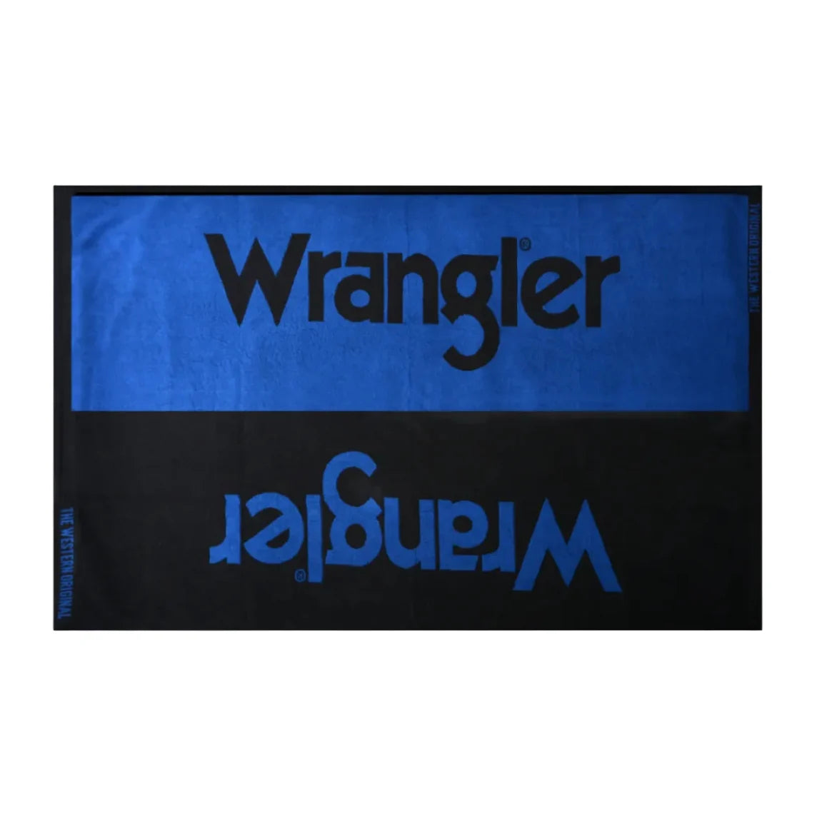 Wrangler Logo Towel Black/Cobalt
