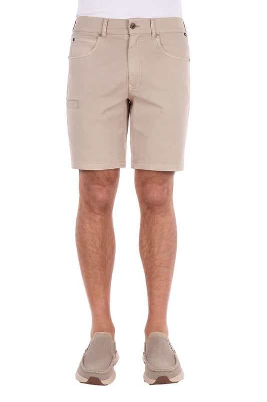 Wrangler Men's Carey 5-Pocket Utility Short - Sand