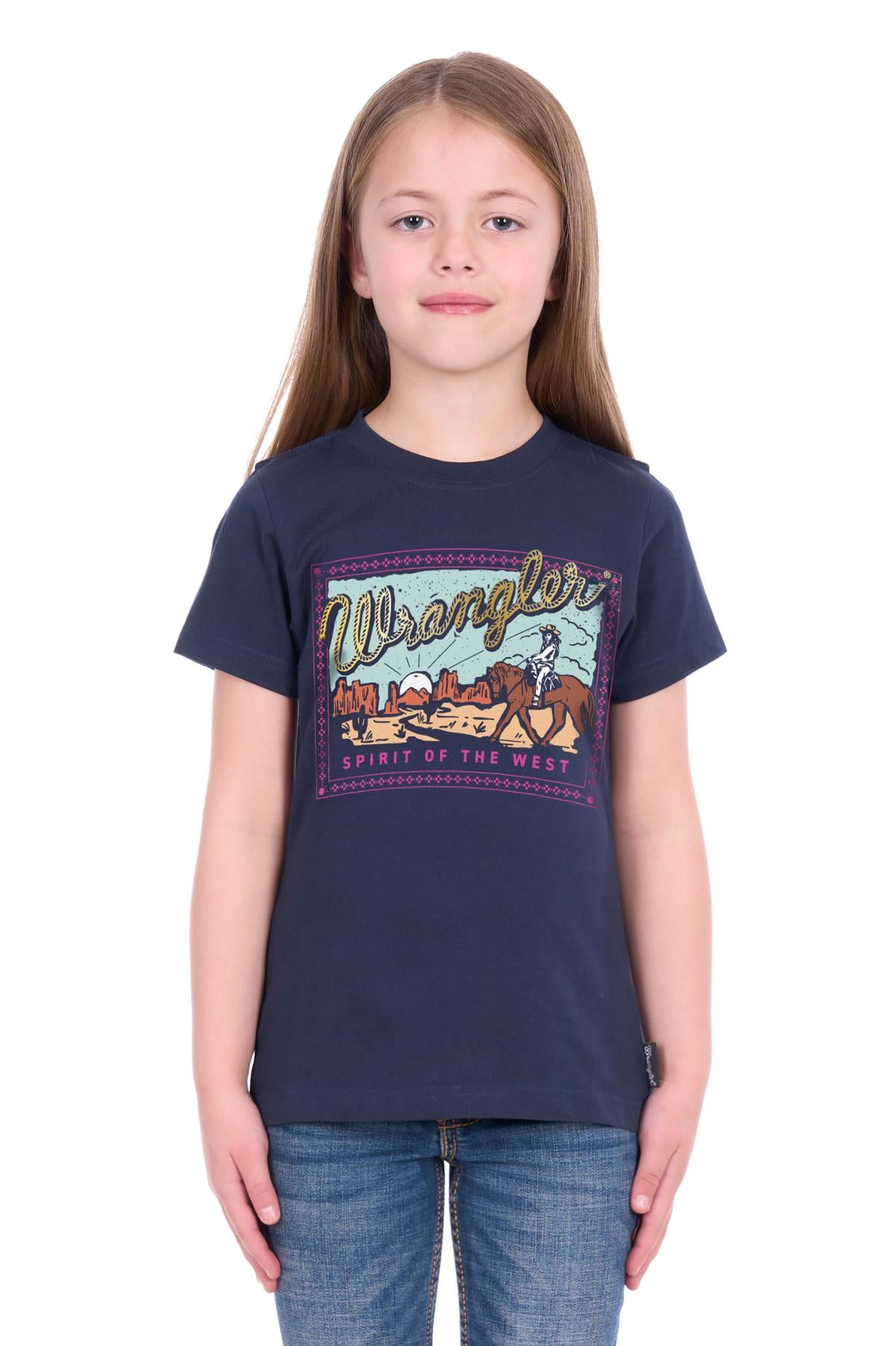 Girl's Wrangler Vanessa Short Sleeve Tee