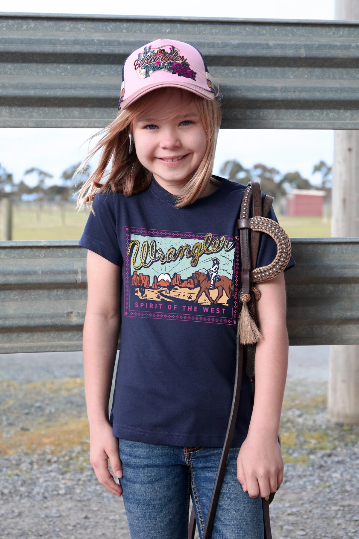 Girl's Wrangler Vanessa Short Sleeve Tee