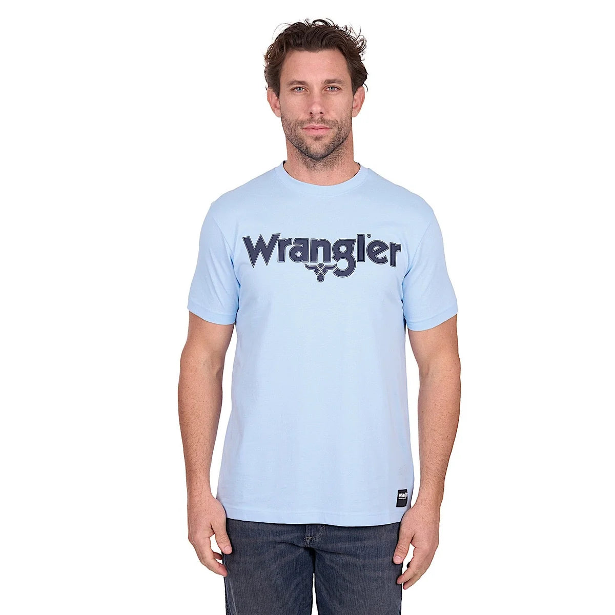 Wrangler Men's Blake T-Shirt - Light Blue