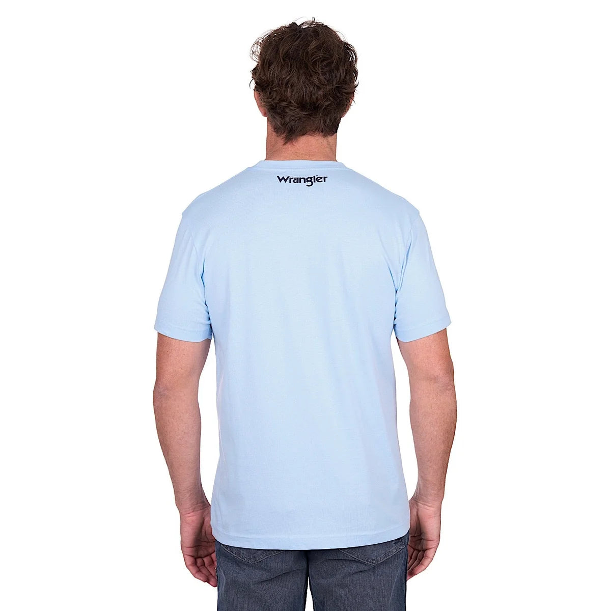 Wrangler Men's Blake T-Shirt - Light Blue