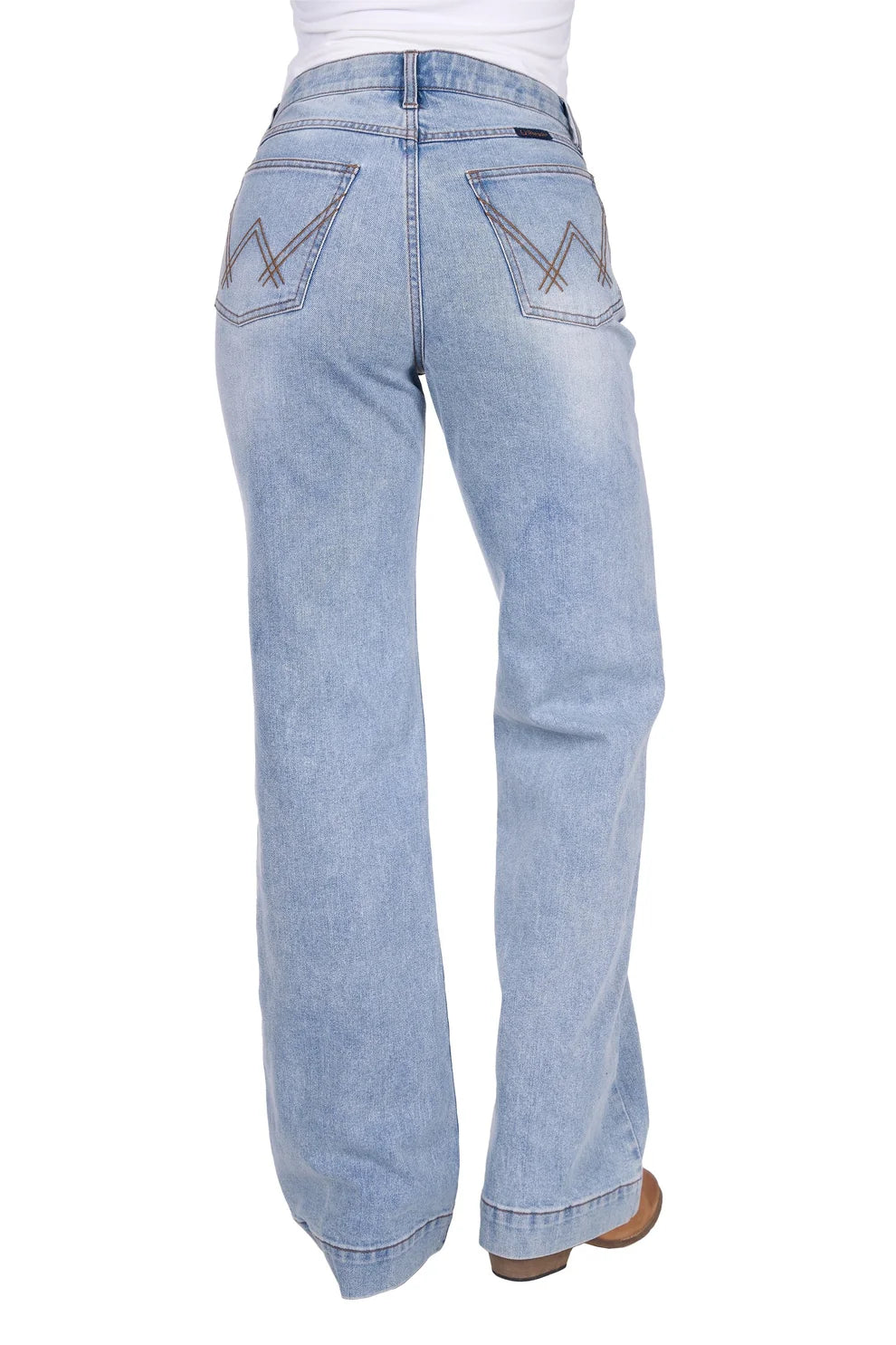 Wrangler Women's Brianna Trouser Jean – Willow 34L