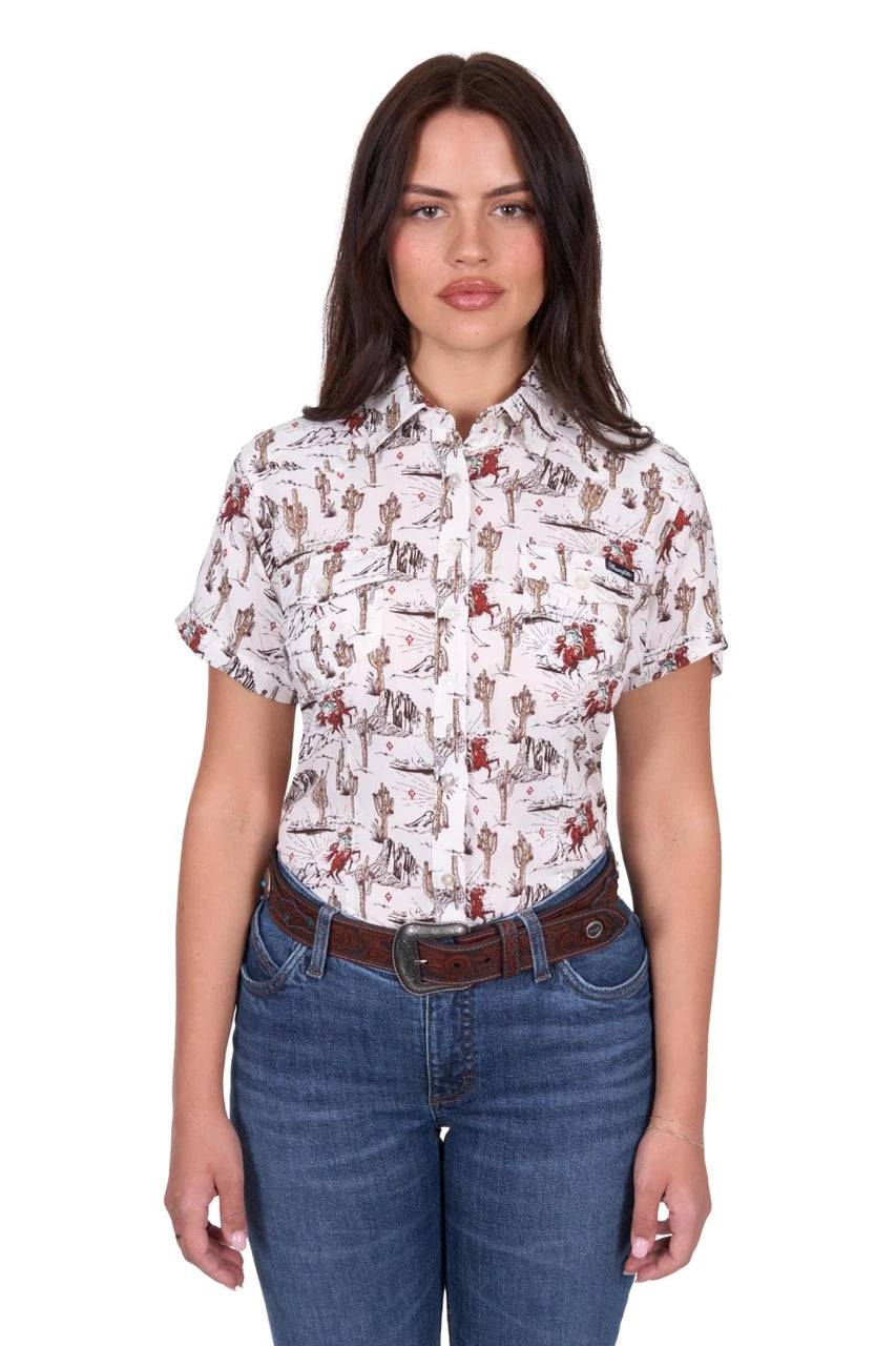 Wrangler Womens Celeste Short Sleeve Shirt