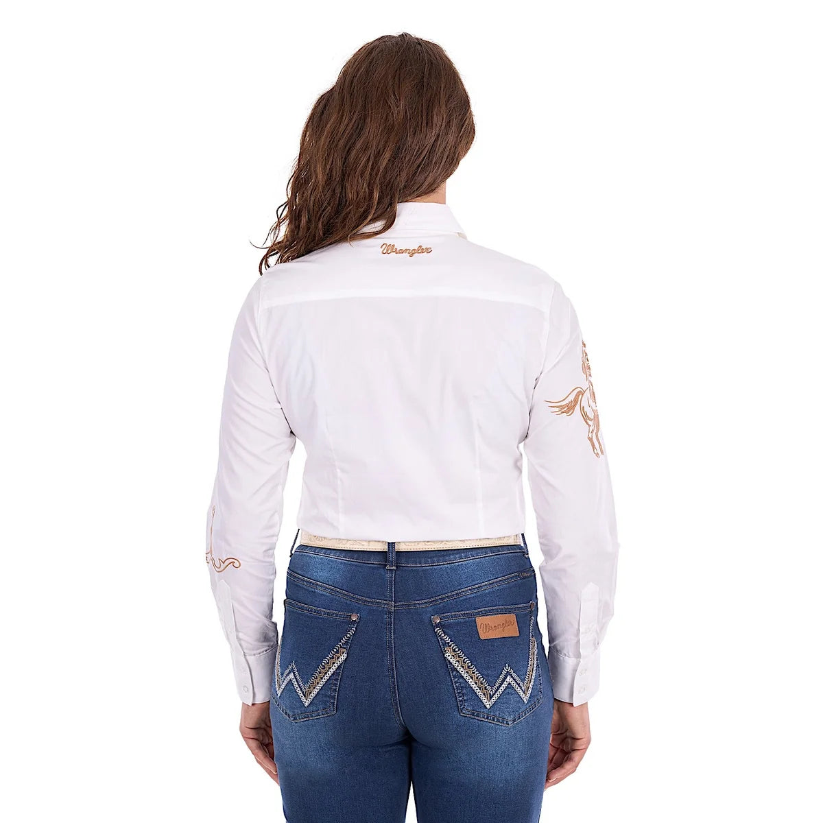 Wrangler Womens Darcy Shirt - White