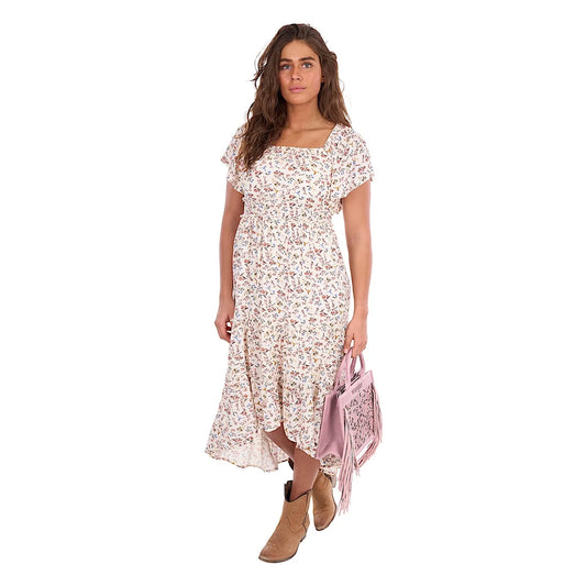 Wrangler Womens Renee Dress - Cream