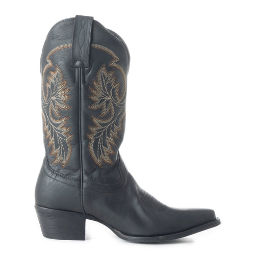 Myra Fresco Boot – Women's Black Western Leather Boot