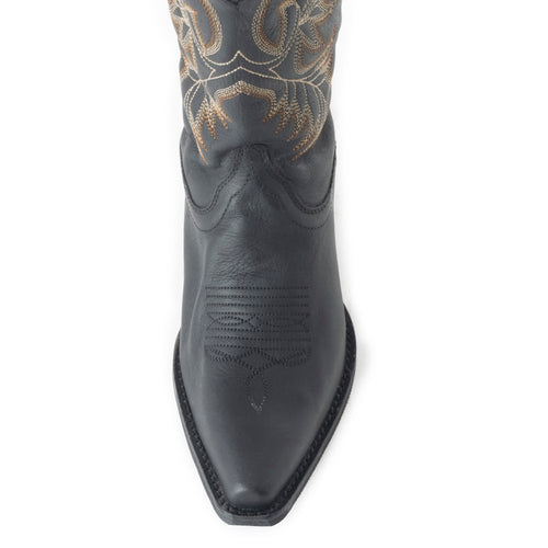 Myra Fresco Boot – Women's Black Western Leather Boot