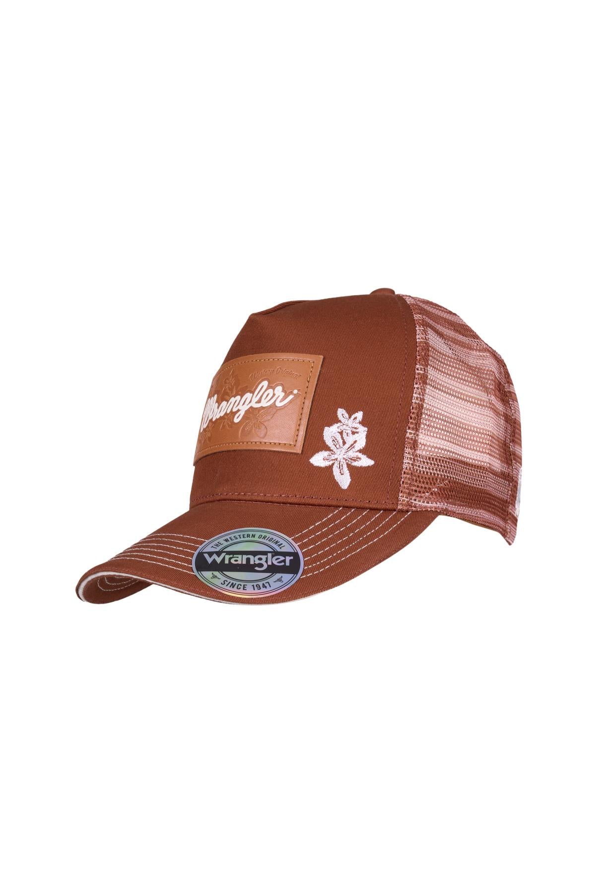 Wrangler Jenna HP Ponytail Trucker Cap - Copper