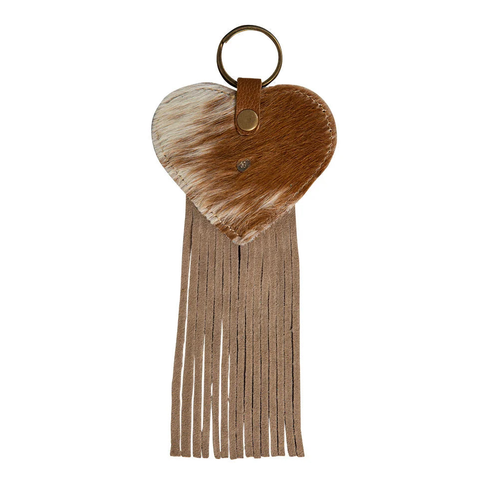 Myra Enduring Love Hairon Hide Key Fob