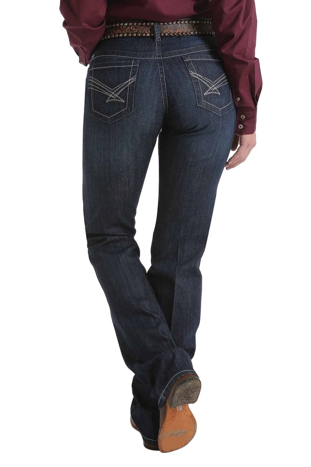 Cinch Women's Ada Relaxed Jeans - Dark Regular