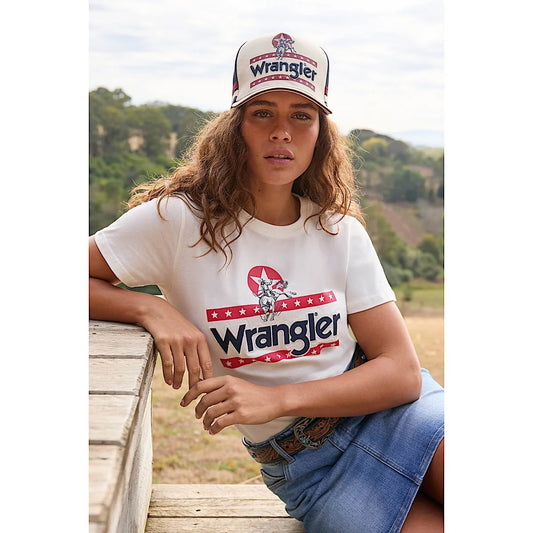 Wrangler Womens Nora Tee - Cream