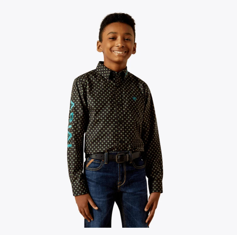 Ariat Boy's Team Philbert Long Sleeve Shirt
