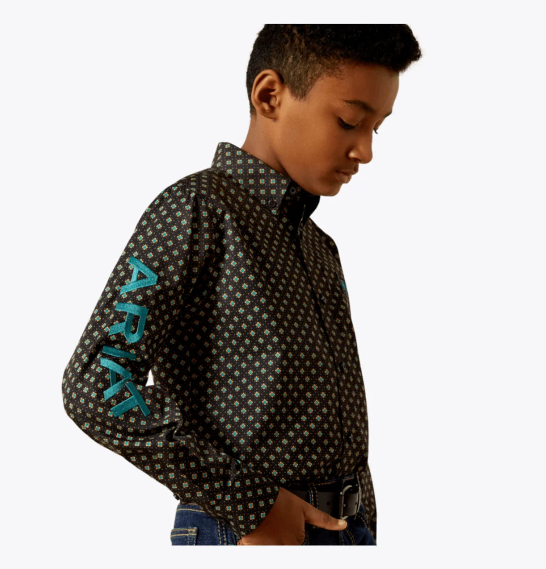 Ariat Boy's Team Philbert Long Sleeve Shirt